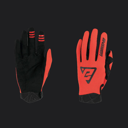 Answer Peak Gloves (Red)